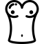 Human body outline icon 64x64
